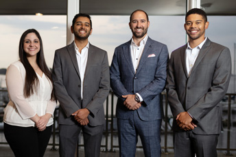 Brian Briesemeister Jr., DDS, Karan Oza, DMD,  Michael A. Webb Jr., DDS, Nadia Ata, DDS